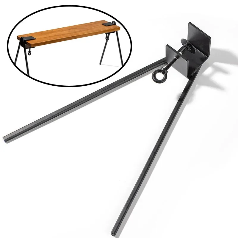 

No-punch Metal Legs for Tables Outdoor Camping Tripod Accessories Table Top Support Legs Household Detachable Furniture Parts