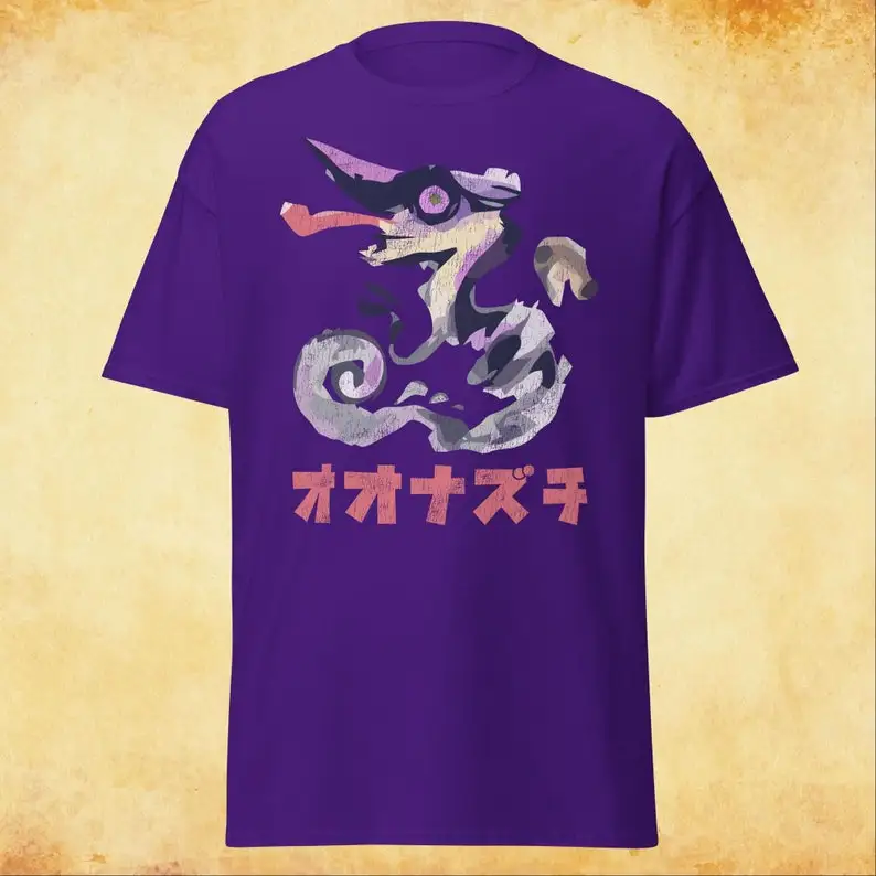 

Monster Hunter Chameleos T-Shirt MHR Rise Fan Art Japanese Unisex Game Merch