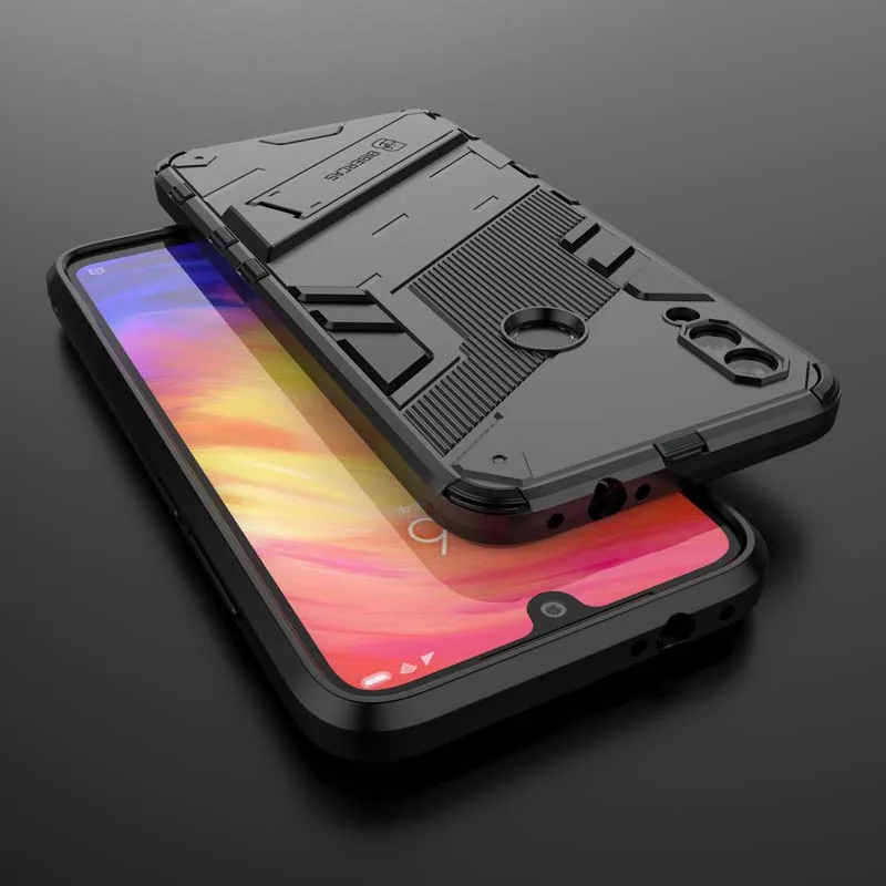 Fundas For Redmi Note 7 Case Armor Holder Protect Coque for Xiaomi 11 12 Lite 13 14 Ultra 11T 12T 13T 14T POCO F6 X6 Pro Cover