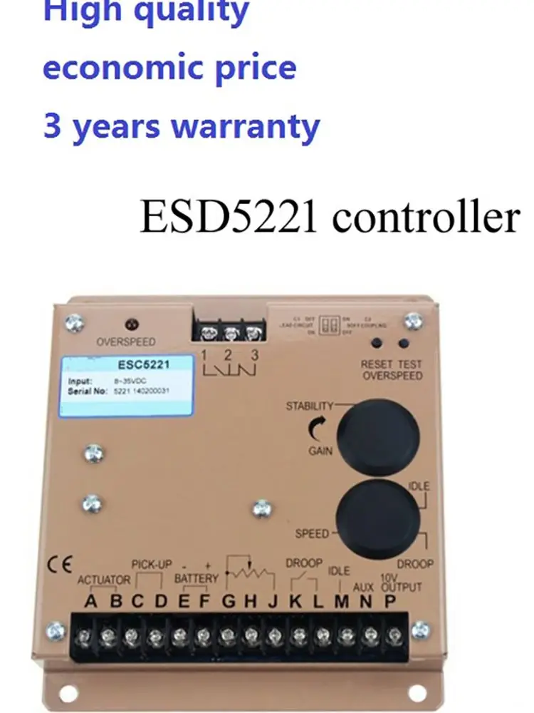 High-Performance Governor Speed Controller ESD5221 for Precision Control