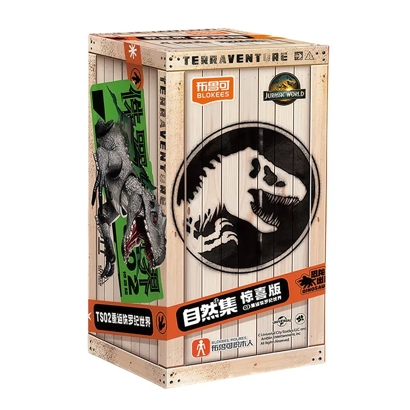 BLOKEES Jurassic World V02 V03 V04 Mosasauridae Jurassic Park Dinosaurier Tyrannosaurier Actionfigur Zusammengebautes Spielzeug Geburtstagsgeschenk – Detail 13