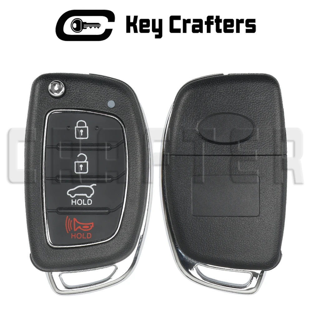 Key Crafter SY5AERGE04 95430-R1100 433.92 FSK 4A PCF7939MA Chip Filp Remote Car Key For Hyundai HB20 2019-2022 Blade HYN14R