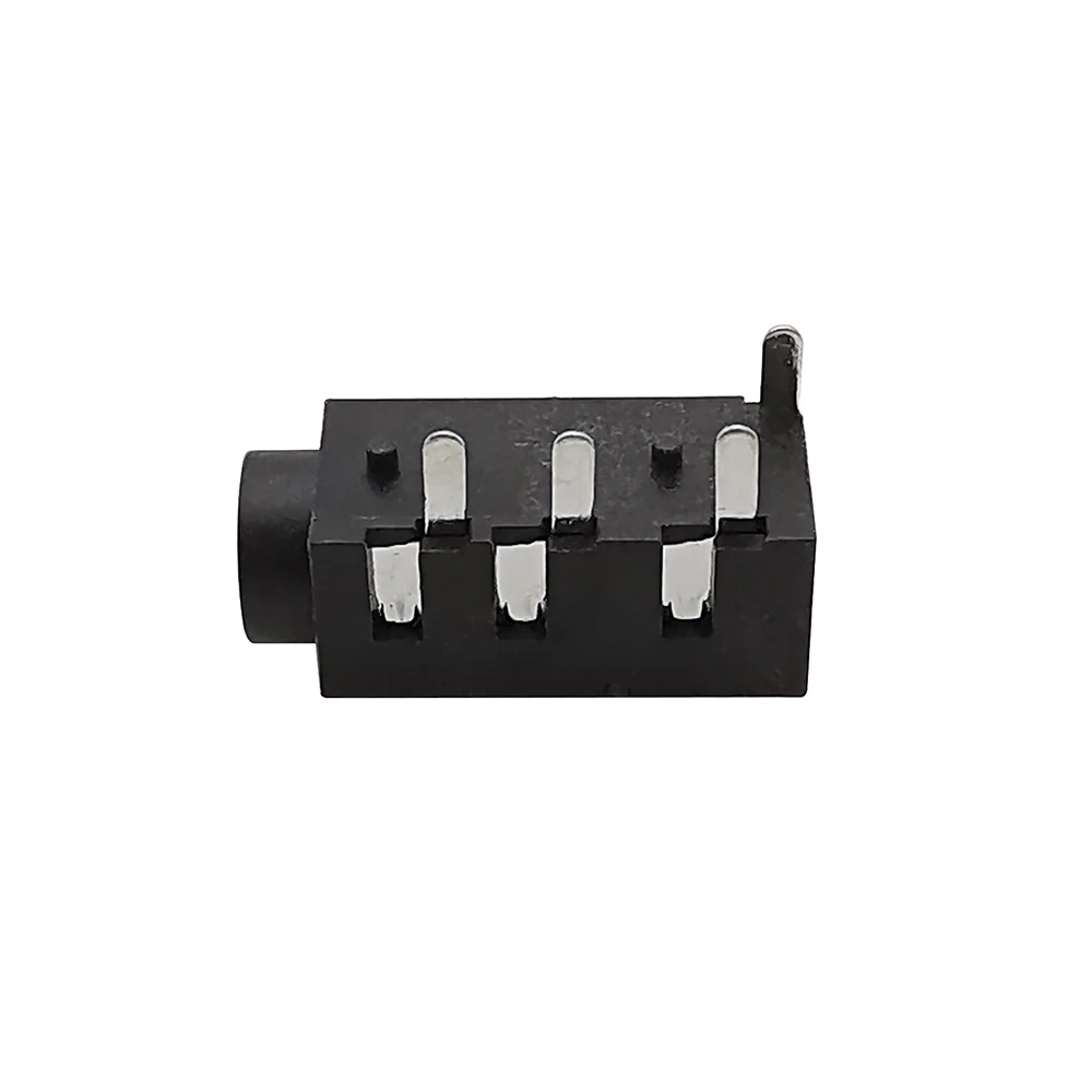 10/20Pcs PJ-320A Black 3.5 mm Headphone Jack Socket Audio Female Connector 4 Pin DIP Audio Interface PJ320A