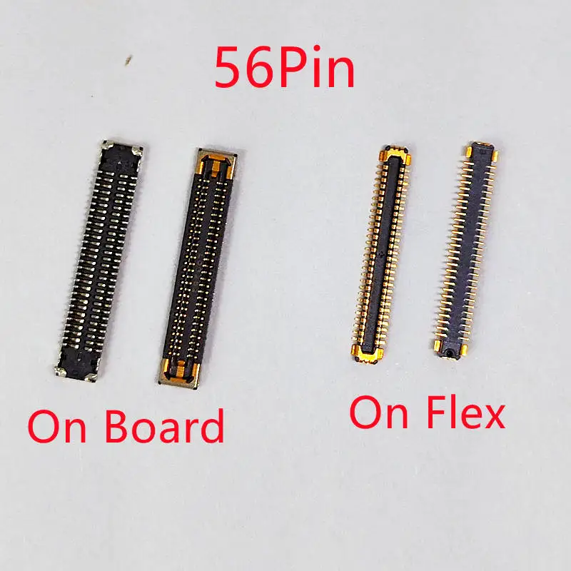 5-20szt Ekran LCD Flex FPC Złącze 56Pin Do Samsung Galaxy S20 Plus S20U S21 Ultra S21P S21FE Note20 Ultra Plug On Board