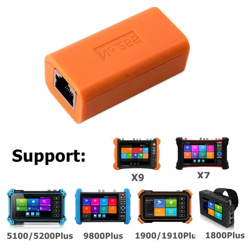 Probador de cables UTP Original, caja de prueba de cables de red RJ45, funciona con probador de cámara CCTV IPC IPC9800, IPC5200, IPC1900, IPC1800, X7 X9