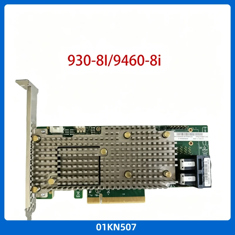 Array Card 930-8I/9460-8i 2G Cache Lsi 3508 01KN507 Adapter Chip PCI-E X8 12Gb/3.0 NVME U.2 Expansion Card Controller RAID