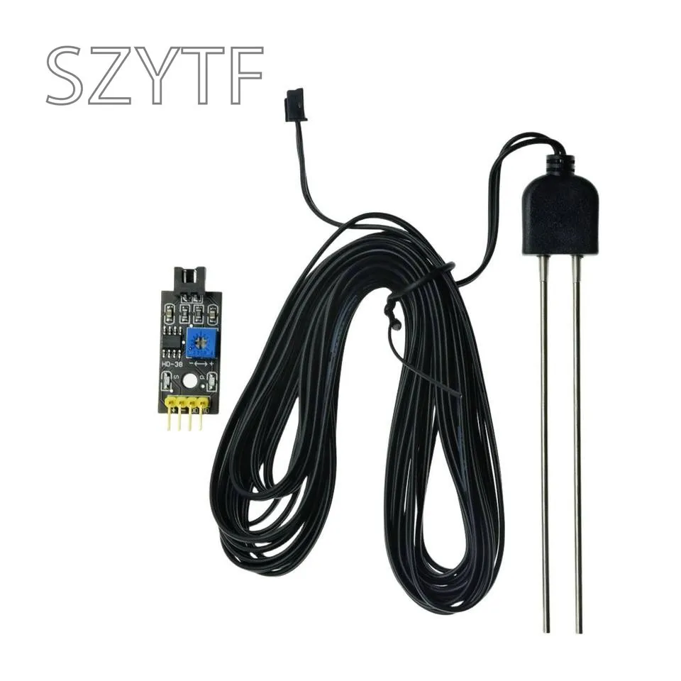 Capacitive Soil Moisture Sensor Module / Soil Humidity Digital Display Relay Control Module Automatic Watering For Arduino