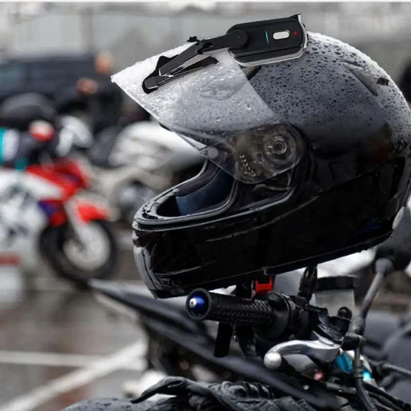 800mAh USB Rechargeable Motorcycle Helmet Wiper Universals Waterproof Helmet Windshield Wiper Safety Helmet Windshield Wiper