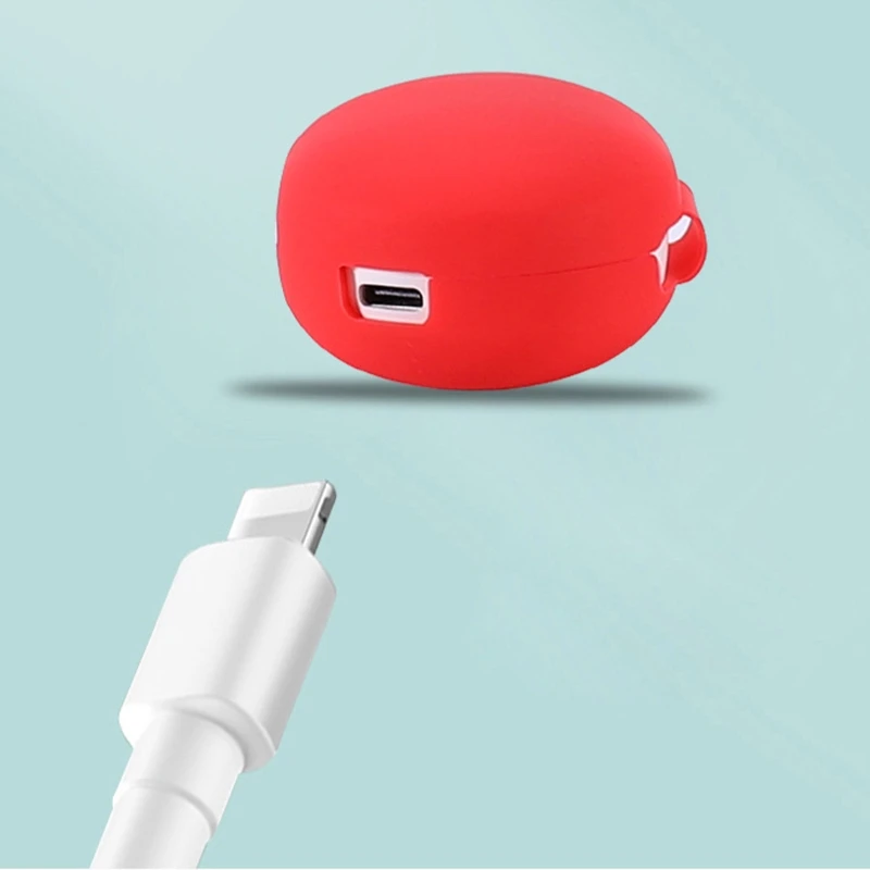 Capa protetora de silicone do fone de ouvido capas compatíveis com haylou gt7 capas de fone de ouvido proteção da pele suportes acessórios