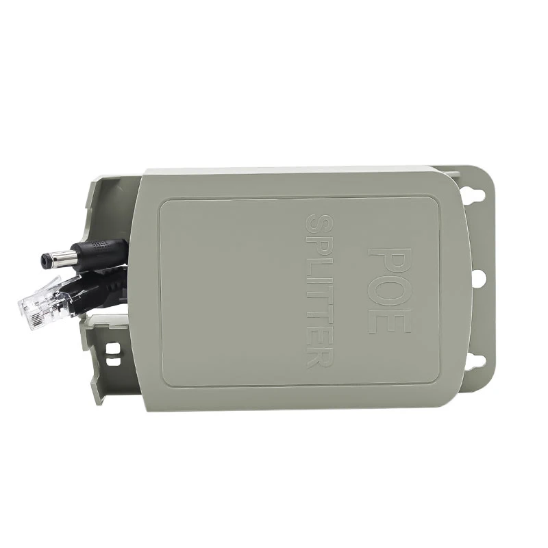 جديد مقاوم للماء POE الفاصل IP67 48 فولت إلى 12 فولت IEEE 802.3af/at محول لنظام الأمن كاميرا IP في الهواء الطلق CCTV