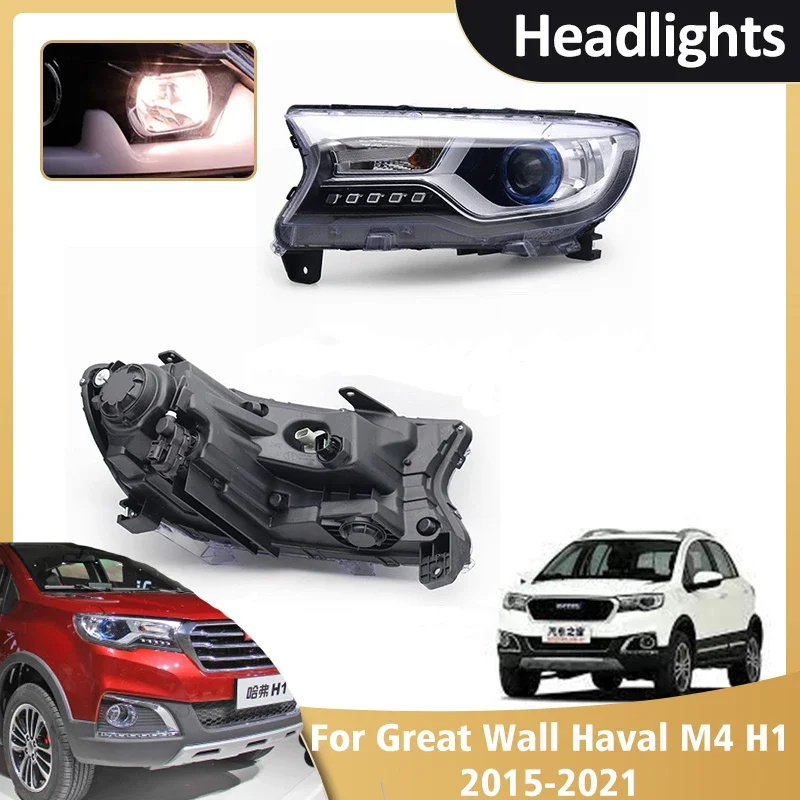 

For Great Wall Haval M4 H1 MK2 2015 2016 2017 2018 2019 2020 2021 Front Headlight Headlamp Assembly Running Light Accessories