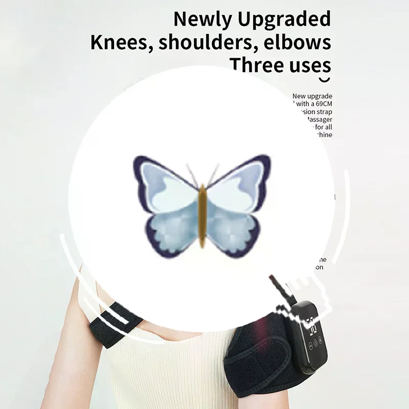 3 في 1 جهاز تدليك الركب الكهربائية الساق المشتركة التدفئة الاهتزاز تدليك دعامة المرفق التهاب المفاصل الإغاثة التعب الركبة دعم