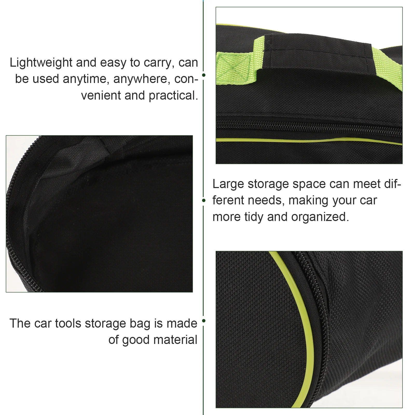 

Bag Multi-Function Organizer Portable Carry Bag Large Capacity Handheld Storage for Car Vacuum Tool Kit Air Pump
