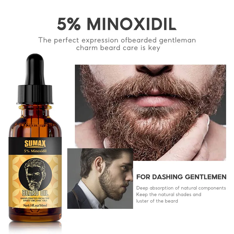 30ml Beard Serum Beard Oil, Beard Growth Nutrient Serum,Hair care