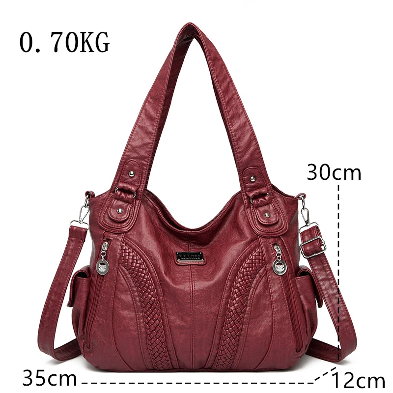 High Quality Women Handbag Designer Crossbody Large Capacity Female Shoulder Bag Fashion Brand Ladies Soft Leather Messenger bag