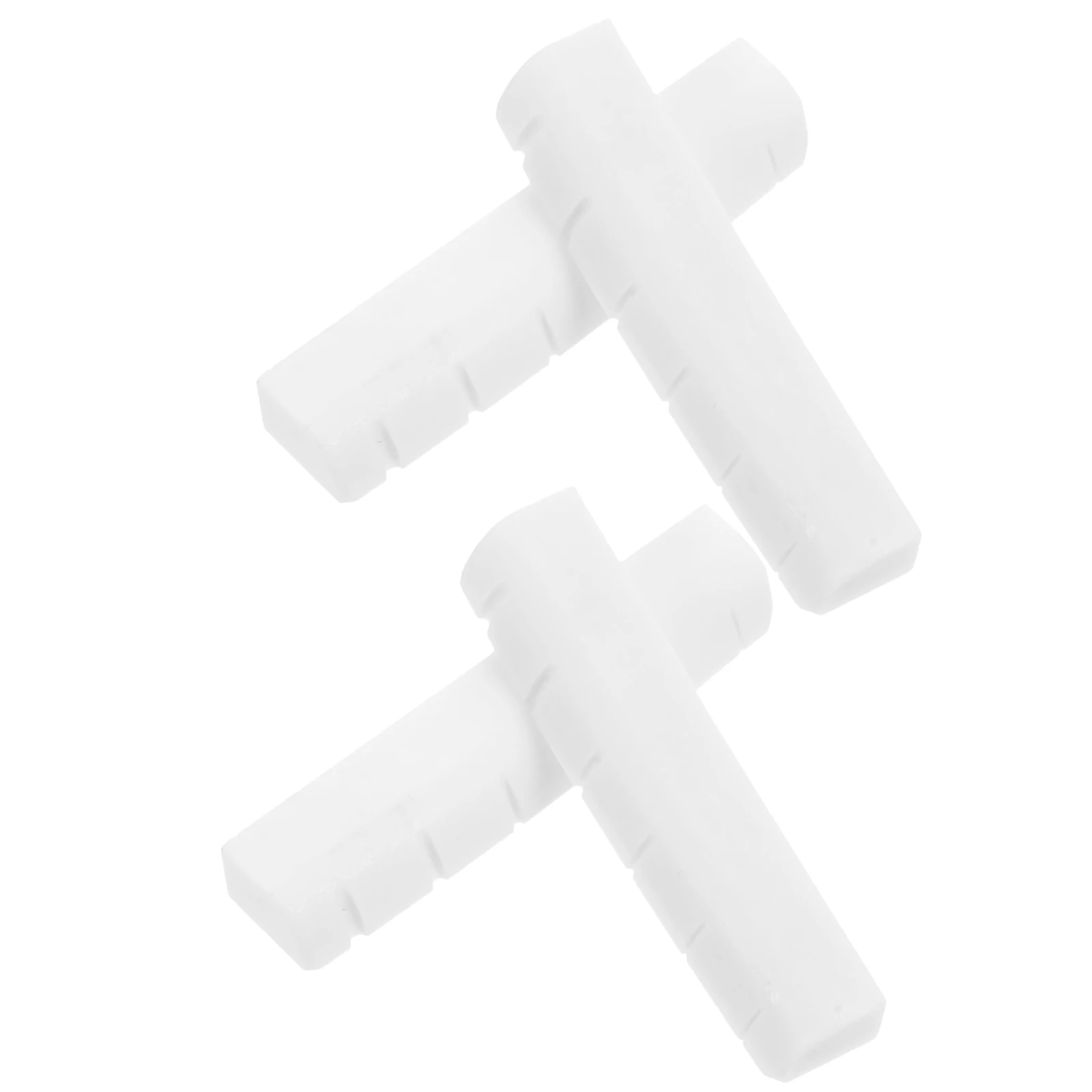 

4 Pcs Cow Bone String Pillow Nut Electric Guitar Acoustic Pins Replace Replacement Beef Parts for Accesories