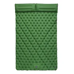 Ultralight 2 Person Tent Inflatable Cushion Pillow 2x1.2m Camping Sleeping Mat Quick Foot Press Inflatable Mattress