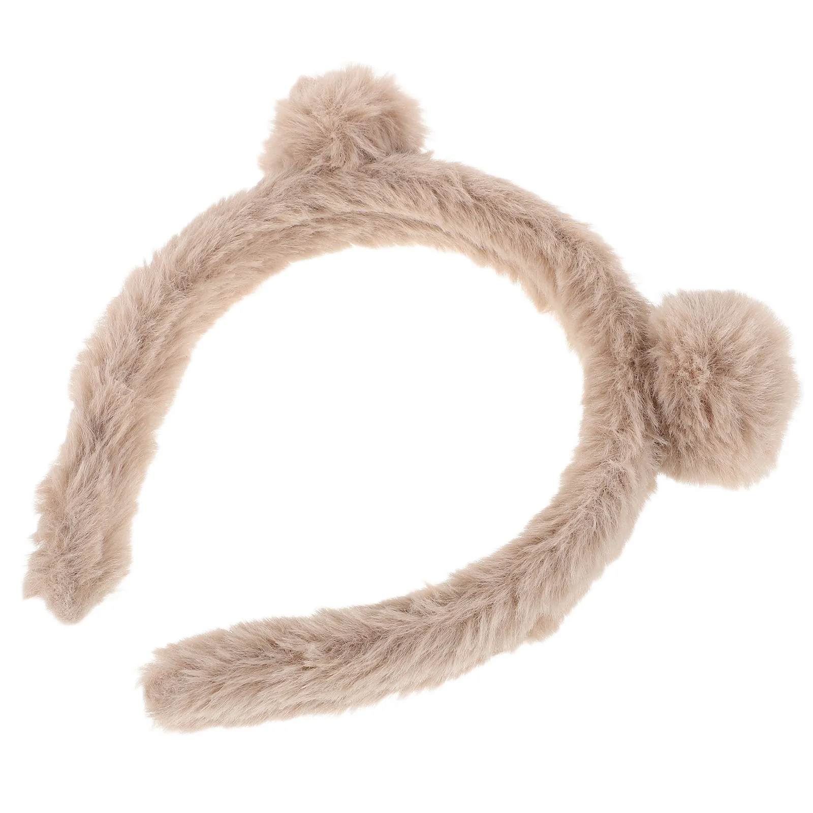 

Bear Ears Hairband Adjustable Cute Cartoon Design for Face Washing Skincare Mask Application Beauty Routine Spa Women Girls