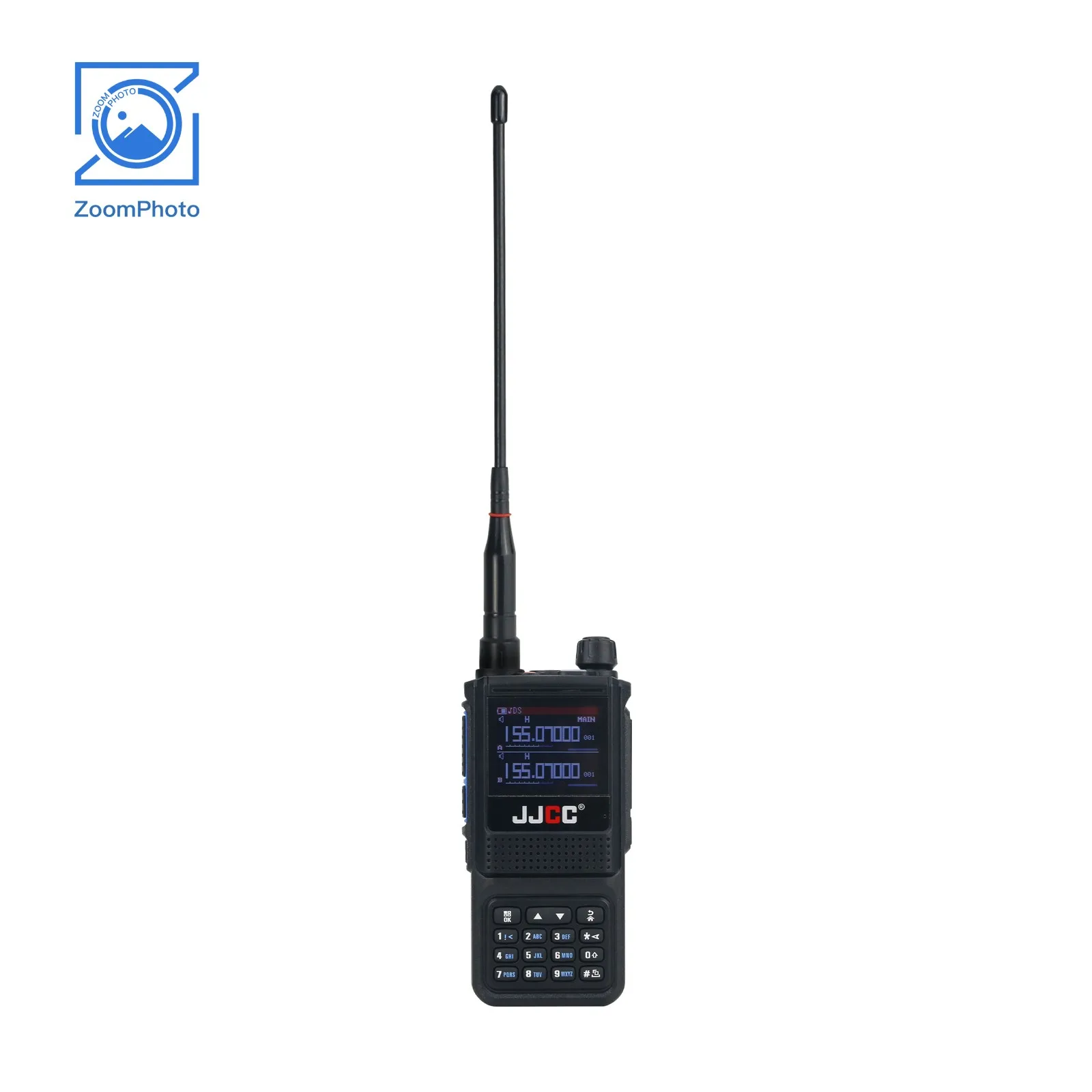 JJCC-walkie-talkie de mano, transceptor de 256 canales, VHF, UHF, Radio con pantalla a Color de 8811 pulgadas, 1,77, 5W