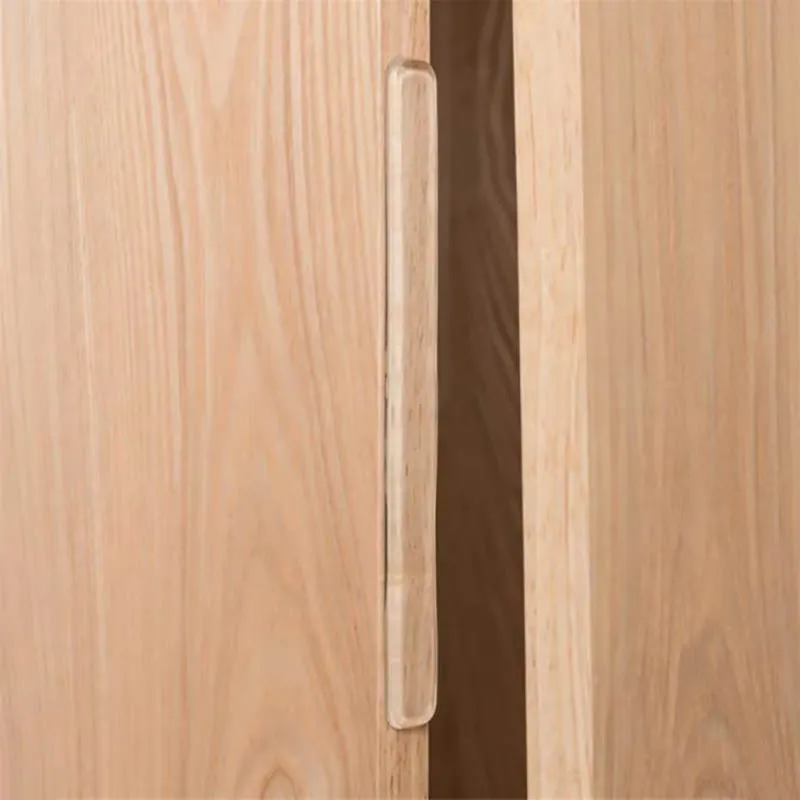 Door Stopper Toilets Drawer Door Cabinets Anti-collision Silicone Pad Self Adhesive Buffer Bumper Mute Protection Pad image 2
