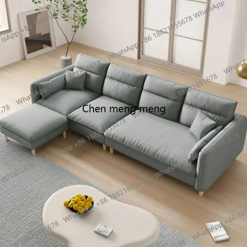 

Comfortable Luxury Sofa Fancy Cushion Modern Puff Cozy Sofa Sectional Chaise Reading Muebles Para Dormitorio Furniture Couch