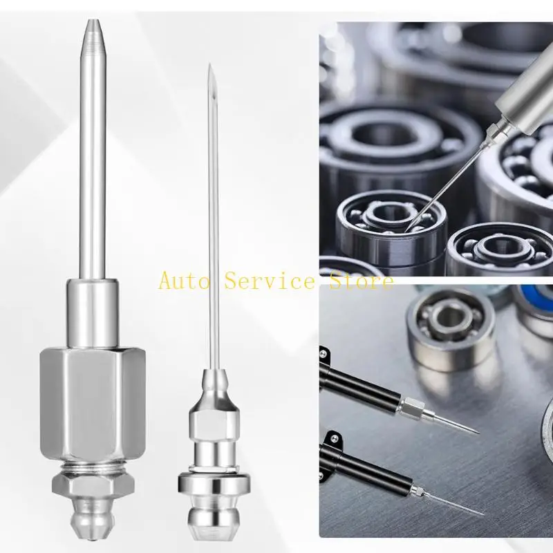 

462A Multipurpose Lubrication Accessory 90° Needle Nozzle, Dispenser, Injection Needle for Maintenance Machine Upkeeping