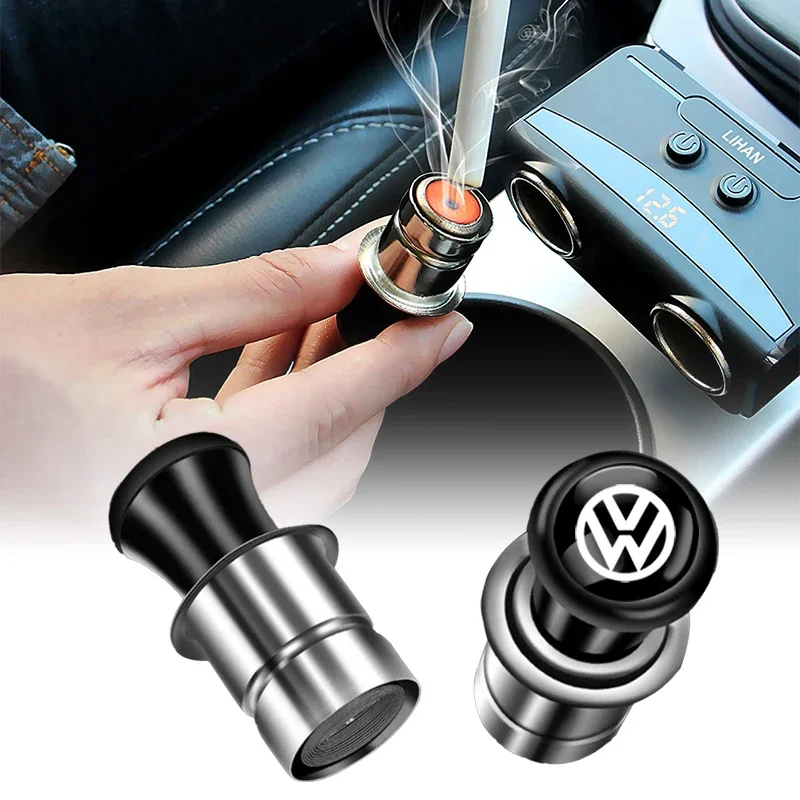 Car Cigarette Lighter Front Cigarette Lighter Car Accessory Cigar Element Socket For Volkswagen Golf-5 6 7 MK6 Jetta Lavida Polo