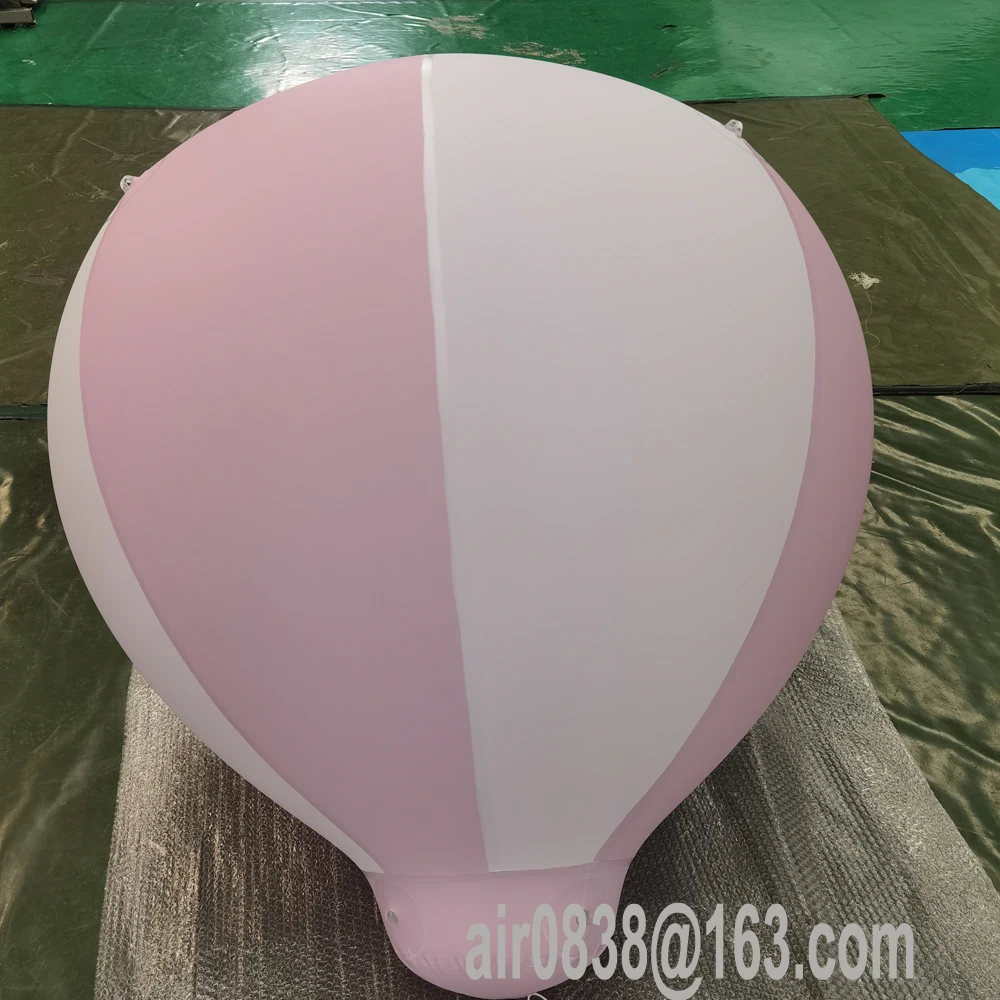 Giant PVC Hot Air Balloon Decorations Inflatable Baby Shower Party With Air Pump For Kids Outdoor Birthday Wedding Decoration