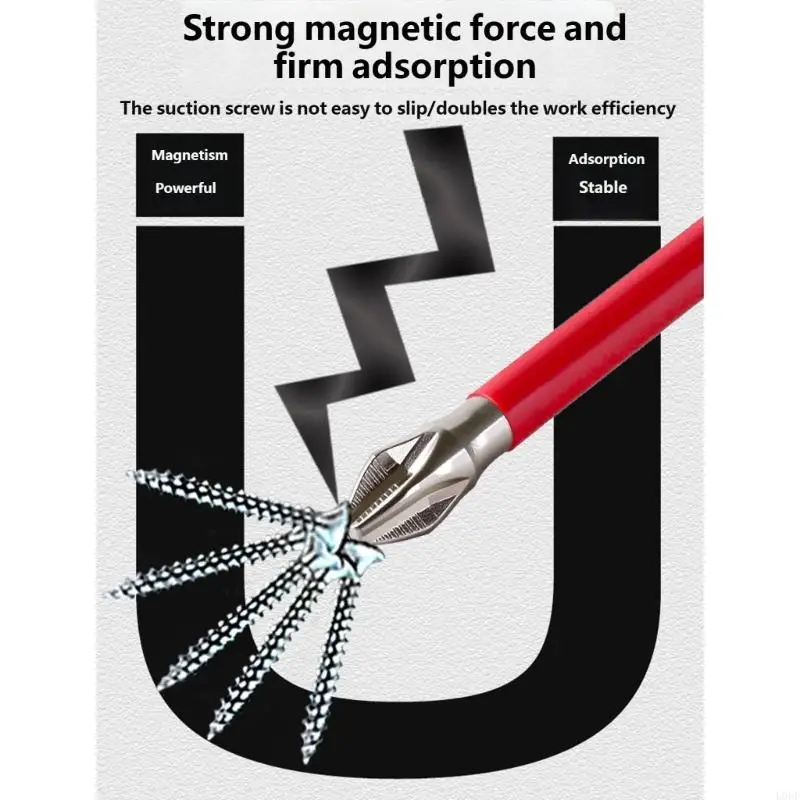 Professional High Hardness Screwdriver Bits with Absorption for Accurate Screw Locking in Multiple Applications