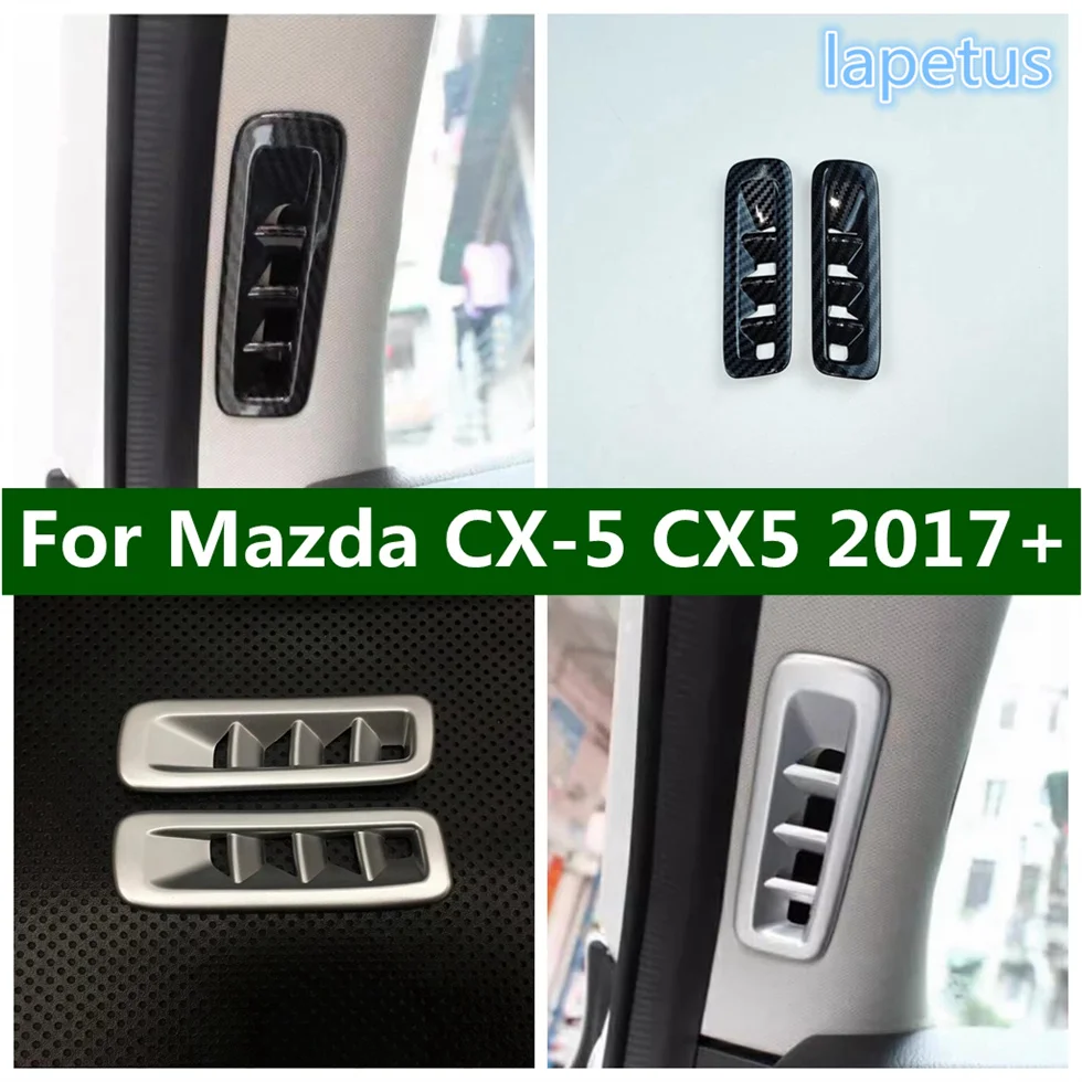 

A Pillar Audio Speaker Tweeter Loudspeaker Decoration Frame Cover Trim Fit For Mazda CX-5 CX5 2017 - 2024 Car Accessories