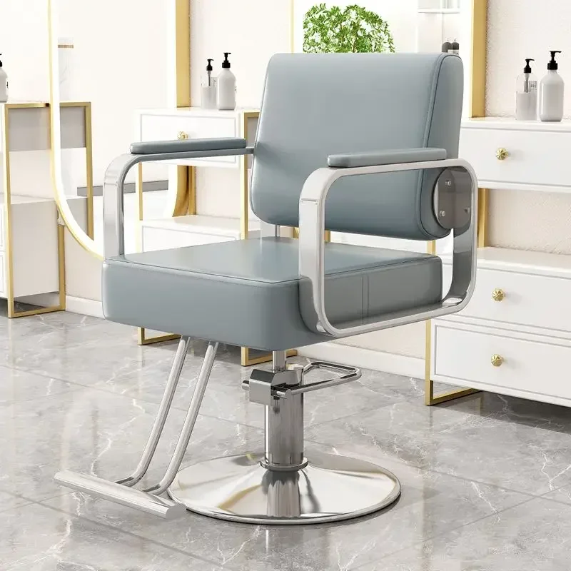 Manicure Modern Waiting Barber Chairs Cosmetic Tattoo Luxury Swivel Working Barber Chairs Silla De Ruedas Hair Salon Furniture