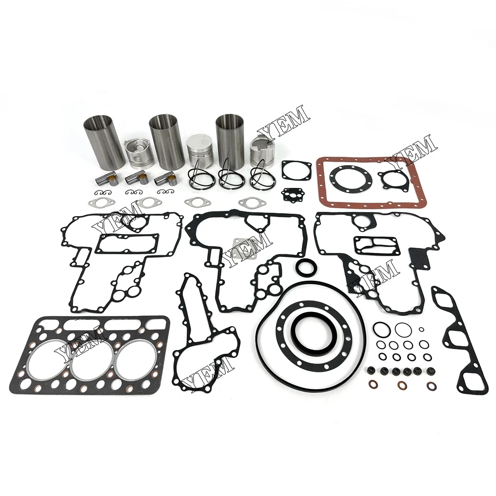 New D1302 Overhaul Kit With Gasket Set For Kubota Engine (Fir For one engine)