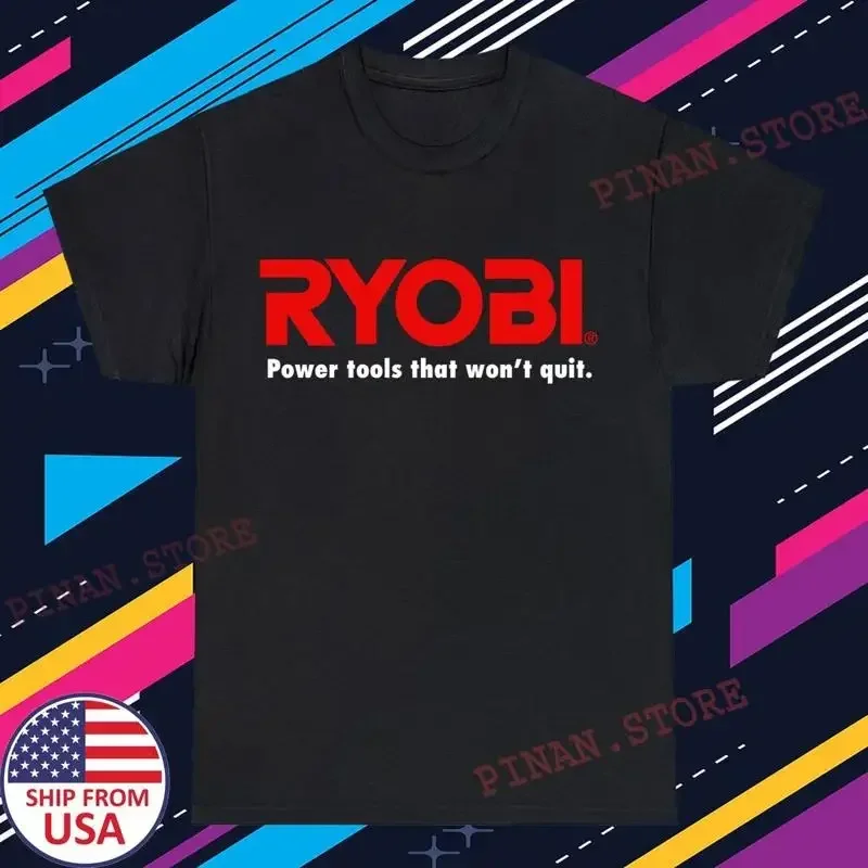 Ryobi Tools Men'S Black Navy Size S 5Xl T shirt