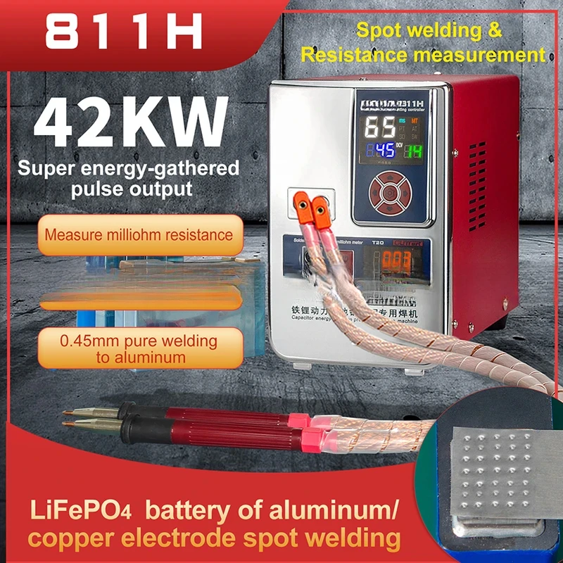 811H Iron Lithium Power To Copper Battery Spot Large Unit Aluminum To Nickel Welding Equipment