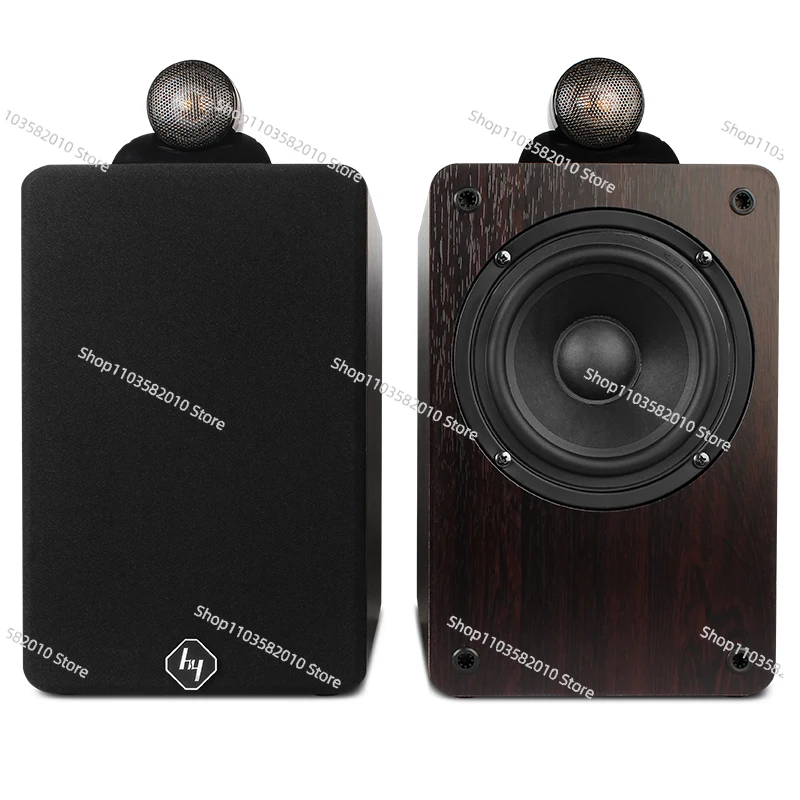 Factory Outlet Passive 2-Way Wooden Bookshelf Speakers SP-2080, HiFi Wireless Speakers for Home Theatre & Computer