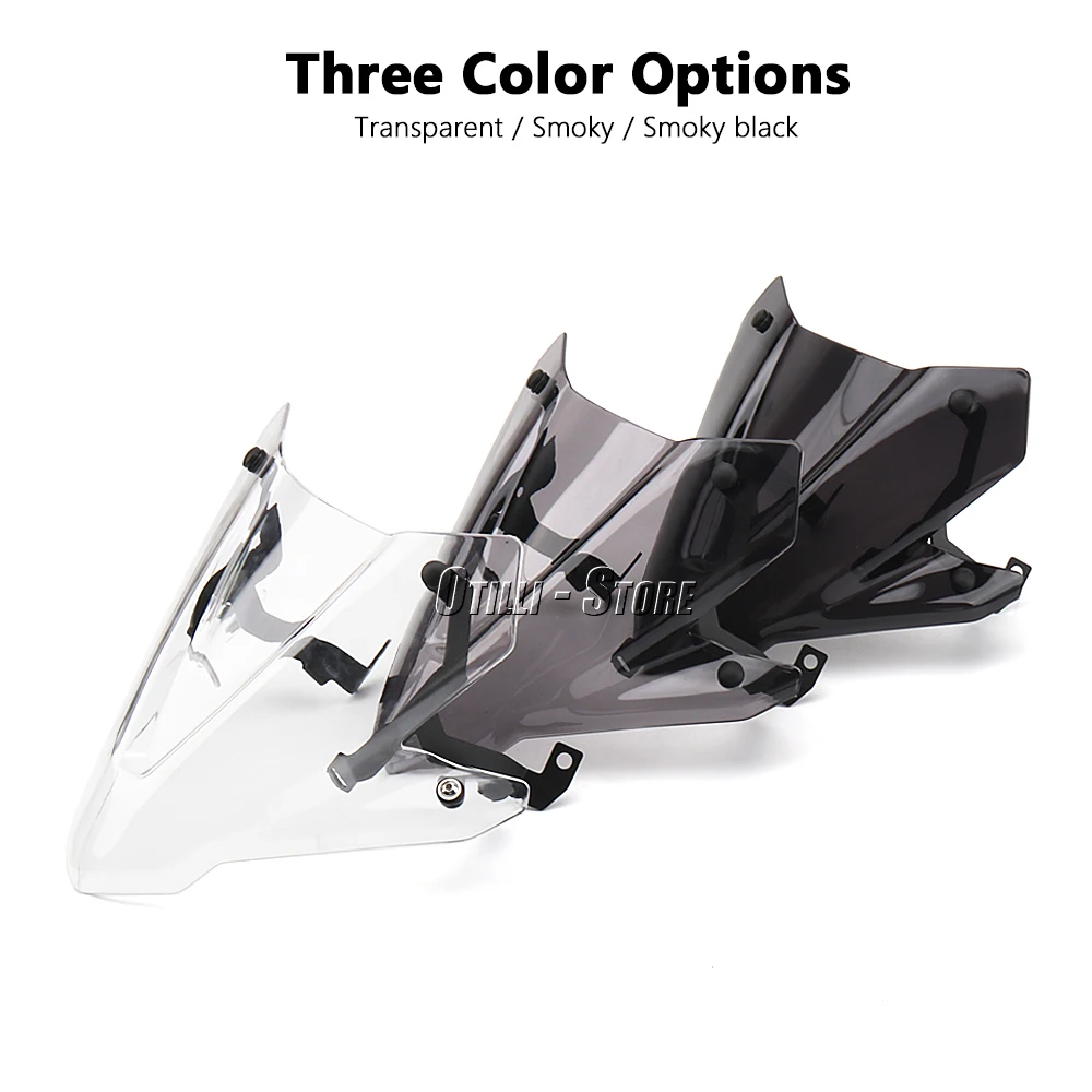 New Acrylic Windscreen Windshield For Honda CB750 Hornet 2023 Visor Deflectors 3 Color Wind Shield Cover Motorcycle Accessories