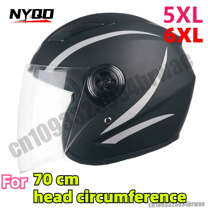 

5XL 6XL Мужской мотоциклетный шлем с большой окружностью головы Осень-зима Теплый большой шлем для головы Женский Casco Moto Casque Cascos Para Moto