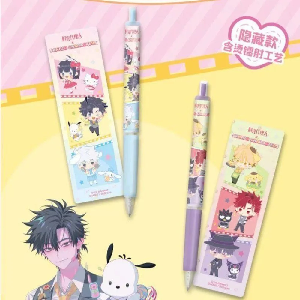 New Arrival Sale Genuine Link Click X Sanrio Collaboration Stationery Set Ballpoint Pen Stand Memo Pad Birthday Gift view 6