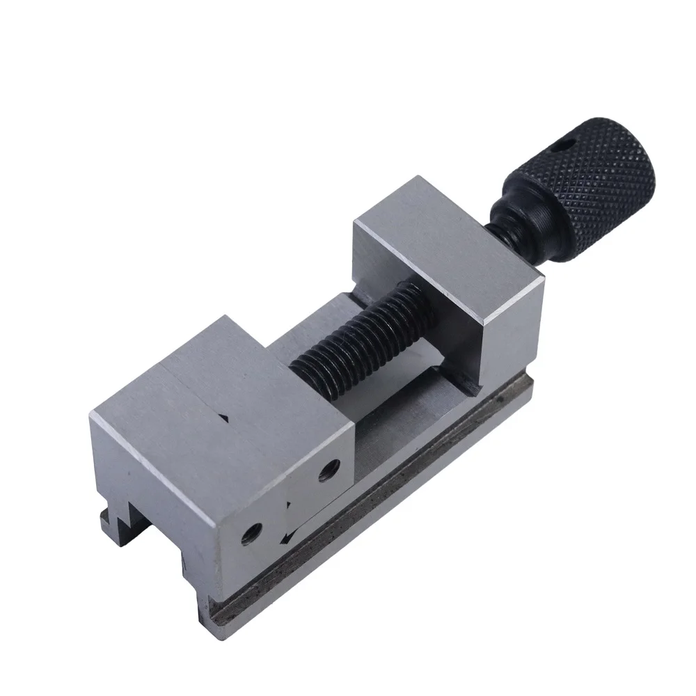 1 Inch High Precision Mini Flat Jaw Vise Small Manual Clamp for Grinding Machine Milling