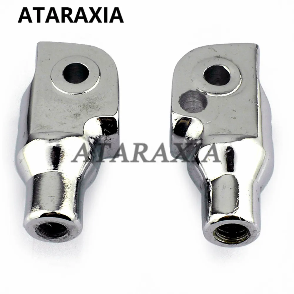 Reposapiés traseros de carretera, adaptador de clavija, adaptador de montaje de clavijas para Yamaha v-star 1100 v-star 650/250 99-1Road Star 16 1999-2009