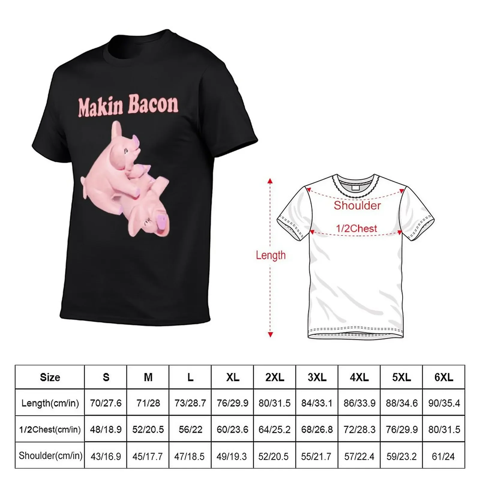 ????? MAKIN BACON TEE SHIRT ????? T-Shirt anime shirt plain Funny t-shirts boys whites Men's t-shirt