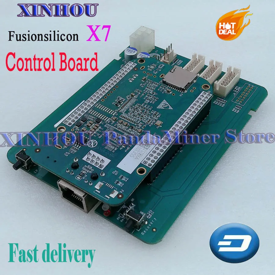 

FusionSilicon X7 miner Control Board Data Circuit Board Motherboard Replace For Bad Asic miner fusion X7