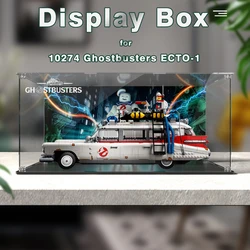 Espositore in acrilico per Lego 10274 Ghostbusters ECTO-1Dustproof vetrina trasparente (Set Lego non incluso)