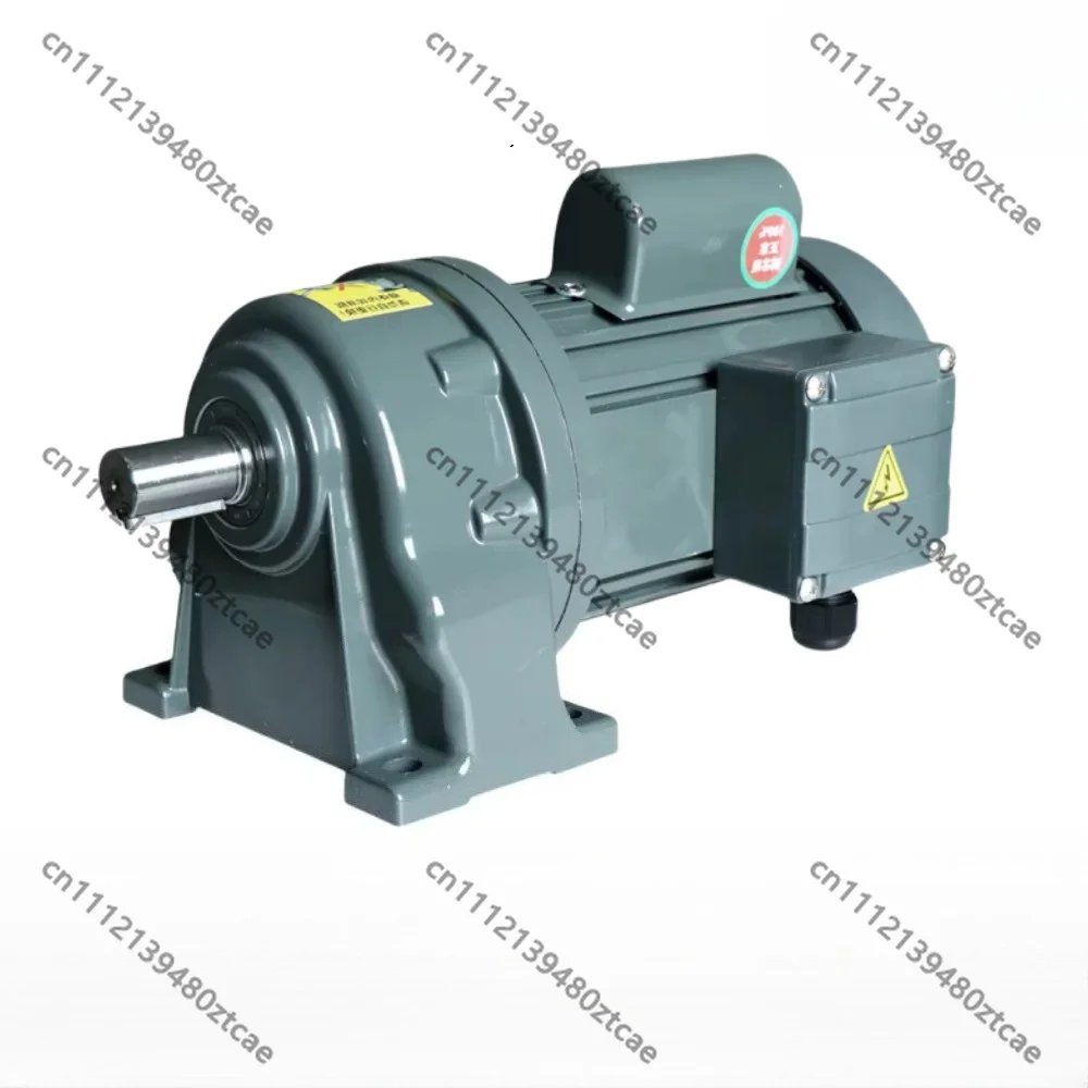 220V 400W Horizontal Single Phase Gear Motor GH22 Variable Frequency Speed Control 22mm Shaft Equipment Parts