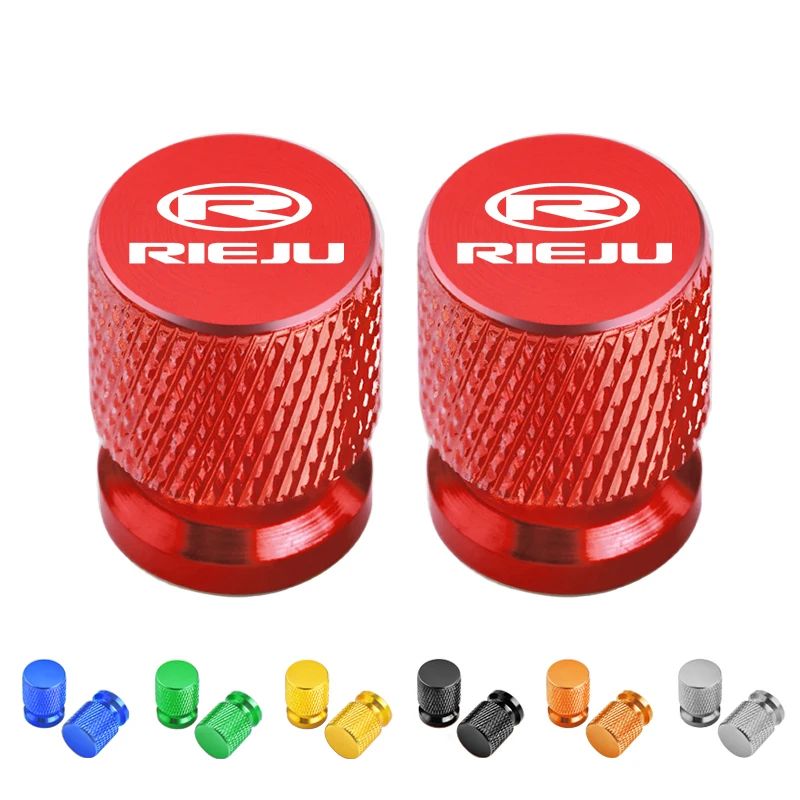 2PCS Tire Valve Caps Air Stem Tyre Plug Accessories For Rieju Motorcycles motorcycle Wheel