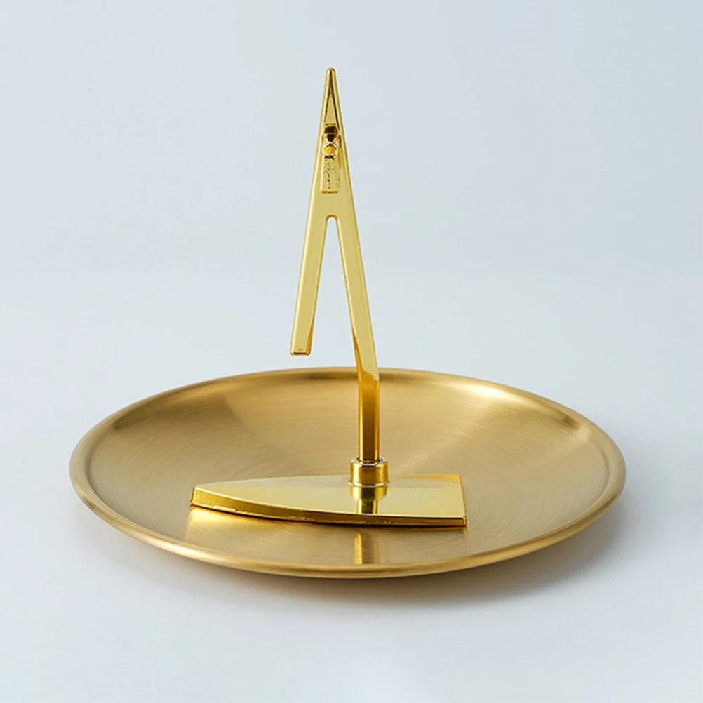 

1 set 1 Set Holder Metal Incense Burner Rack Desktop Storage Stand Bedroom Home Decor Fireproof Container