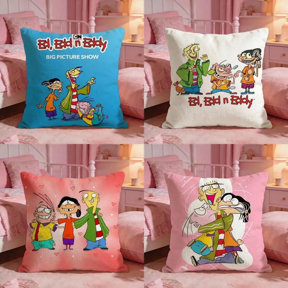 

Чехол для подушки E-Ed, Edd n Eddy: Премиум-комфорт, двусторонний, дизайн «Два в одном» для любой комнаты и салона автомобиля