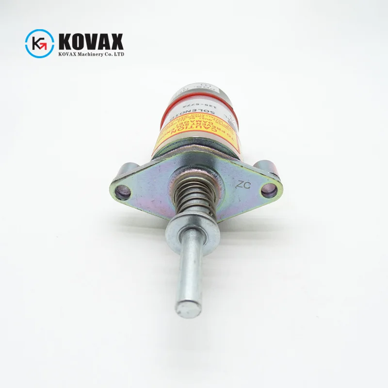 125-5774 excavator shutdown switch E330 E330B 3304 3306 close solenoid valve
