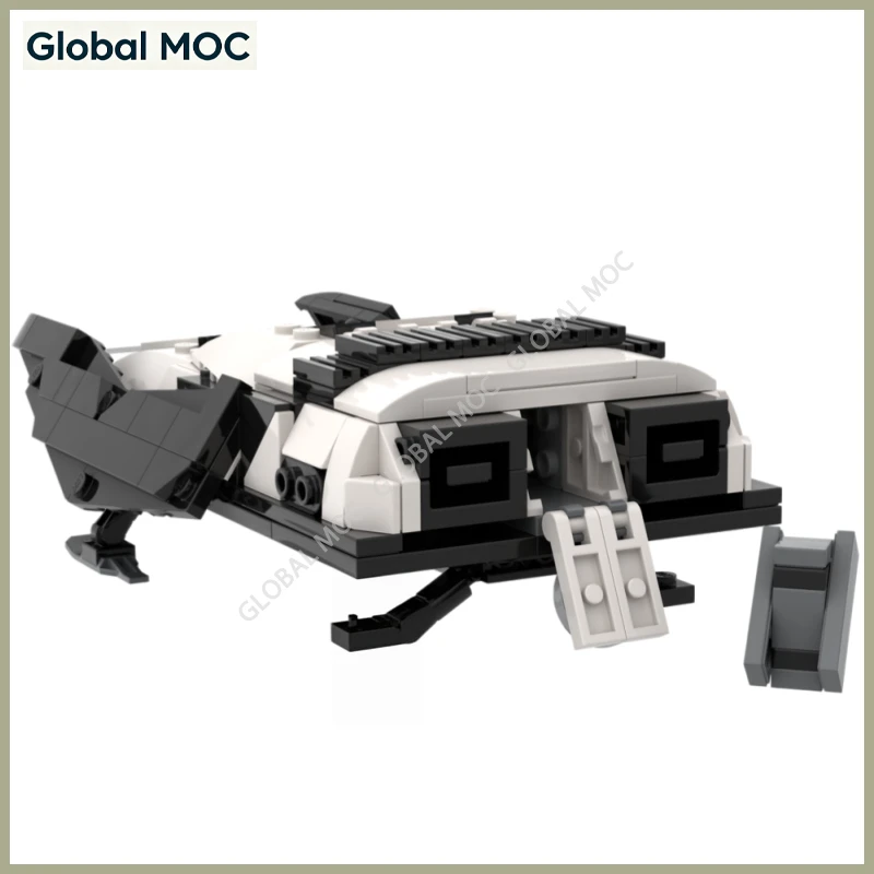 MIDI Scale Ranger Sci-Fi MOC Building Blocks Kit Hand Assemble Model Desktop Collection Toy