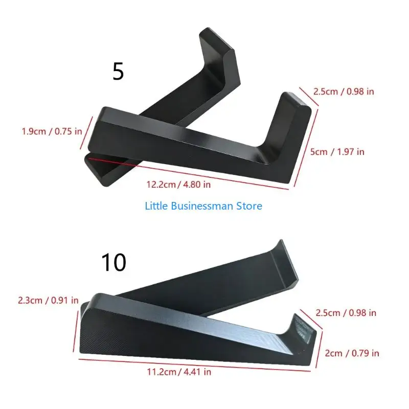 Paar Schreibtisch-Lautsprecherhalter mit abgewinkelter Basis für den Home-Office-Schreibtisch M76A – Detail 6
